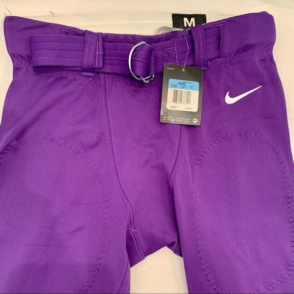 Nike Pants Adult Size Medium Purple Mach Speed Football NWT Men - Picture 1 of 8